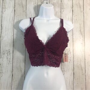 Blake & Co Lace Racerback Bralette NWT XL